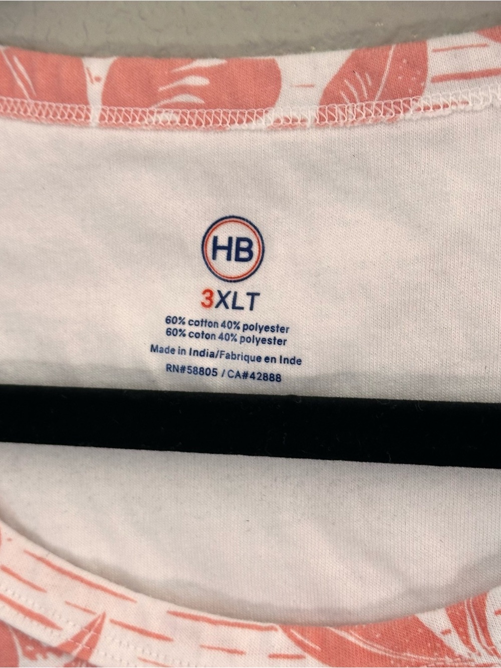 Harbor Bay Big & Tall Men's 3XLT T-Shirt from DXL - Picture 2 of 6